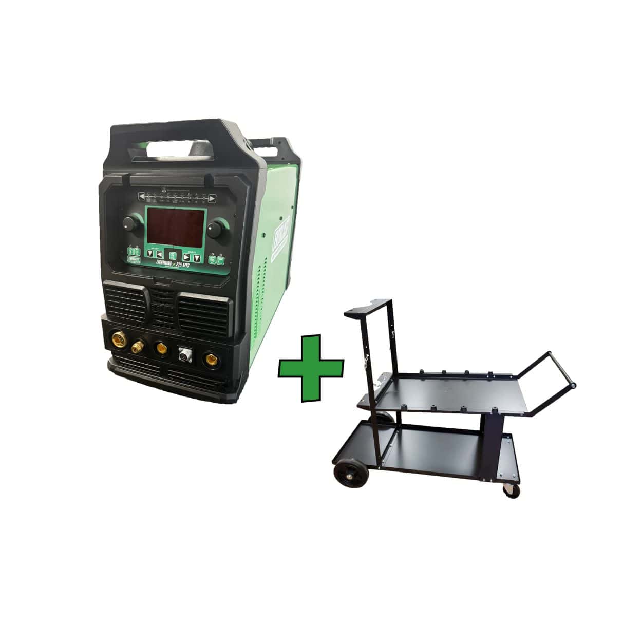 Bundle Package: PowerMTS 225 Lightning & MIG Cart